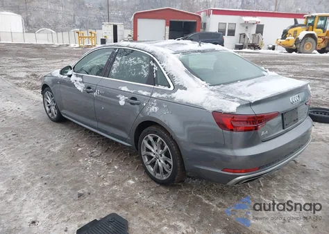 2019 Audi A4 45 Premium из США, поврежденный, VIN WAUDNAF47KN007341